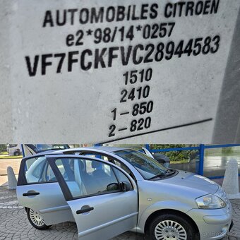 CITROEN C3 1,4 i 8v ČTYŘVÁLEC BENZÍN KLIMATIZACE, ALU KOLA. - 9