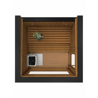 Sauna Marivox, venkovní finská sauna, zahradní sauna - 9