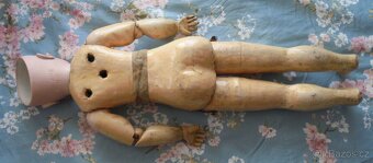 Krásná stará panenka BRU. Jne.R – cca 1895 – Sušenka – Origi - 9