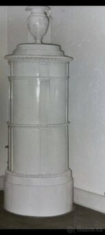 Kachlová kamna starozitná - 9