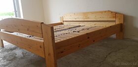PRODÀM POSTEL- 200/200- MATRACE 2KS-BONUS- MASIVNÌ BOROVICE - 9