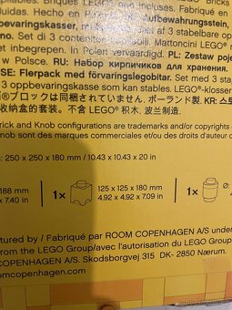 Lego boxy na kocky nove - 9