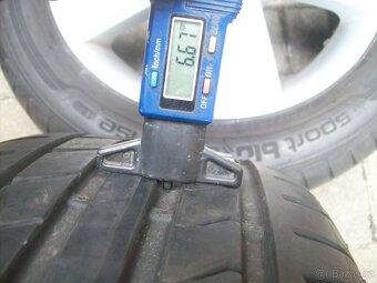 Alu kola original ŠKODA Octavia 3 Dunlop 16" 80% - 9