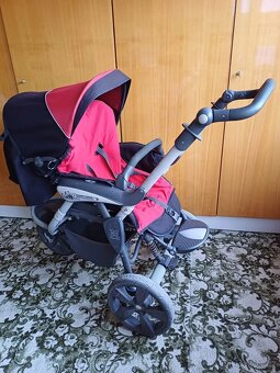 Kočárek trojkombinace CAM Cortina vč. 2 fusaků EMITEX a přís - 9