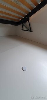 Manželská postel s vyklápěcím roštem včetně matrace - 9