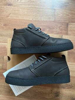 Nové pánské kožené zimní boty Baťa s kožichem - č. 44 - 9