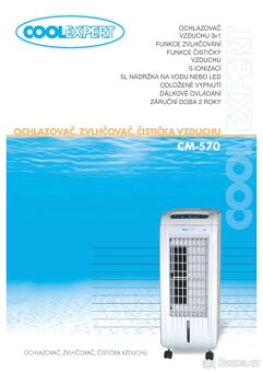 559 - Mobilní ochlazovač vzduchu COOLEXPERT CM-570 3in1 - 9