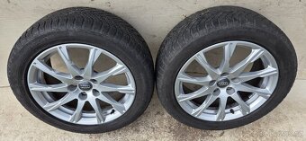 Originální Alu kola Audi A4 B9 17" 5x112 s pneu - 9