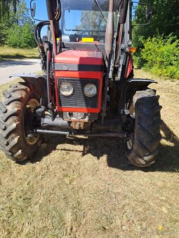 Traktor Zetor 7245 s čelním nakladačem Quicke G720 - 9
