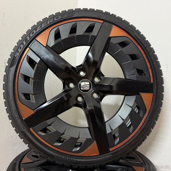 CUPRA LEON AERO 5x112 R19 ET49+ZIMNÍ 235/35R19 7,5mm - 9