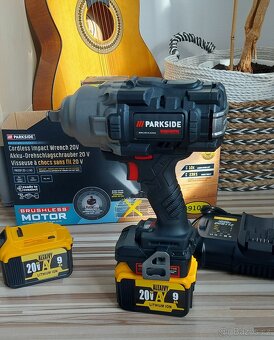 Aku Redukce DeWALT 18V/ Milwaukee,pro nářadí PARKSIDE 20V. - 9