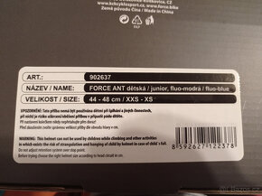 Dětská přilba pro dvojčata FORCE ANT, 44-48 cm - 9