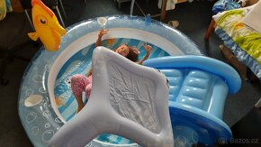 dětský bazén-atrakce + pumpa - 9