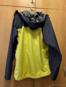 Nepromokavá bunda Rab Downpour Eco Jacket - graphene/zest - 9