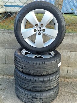 185/60/15 Letní alu kola Škoda Fabia III 5x100 - 9