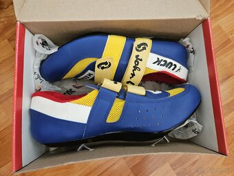 Retro silniční cyklistické tretry John Luck Mega - 9