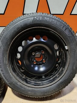 Kola na Opel Astra 4x100 ET35 zimní pneu 195/60R15 - 9