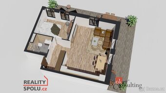 Prodej, byty/2+kk, 54.5 m2, Československé armády, Michálkov - 9