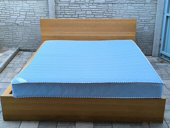 Prodám manželskou postel + Matrací 160cm x 200cm - 9