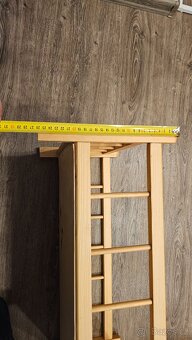 Dřevěná postýlka pro panenku - 9