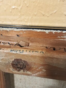 Obraz ,olej ,plátno .Motiv z Olomouce . - 9