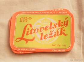 Staré pivní nálepky pivovaru Litovel - 40 ks. - 9