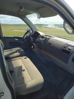 VW transportér T5 long 1.9 TDI 63kw 9mist - 9