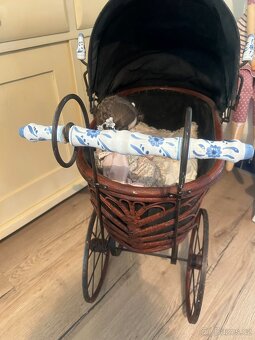 Kouzelná replika historického kočárku pro panenky - 9