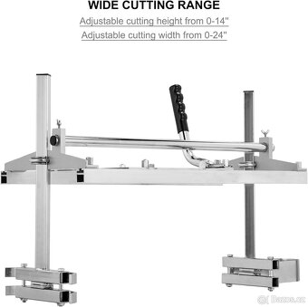 Vodicí systém pro řetězové pily 35,6 - 61 cm - 9