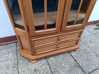 Rustikální vitrína, myslivecká, masív, Nábytek s příběhem - 9
