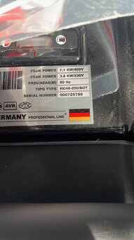 Velka elektrocentrala 7kw Generator proudu - 9