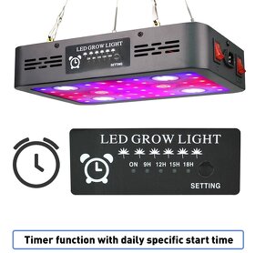LEDGrow Light Grow s Hydroponics stytem-příkon:1200Wa2400W. - 9