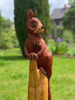 Dřevěná socha - 9