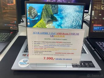 ACER ASPIRE 3 15,6“/AMD Ryzen 3/SSD 240 GB/RAM 8GB/ - 9