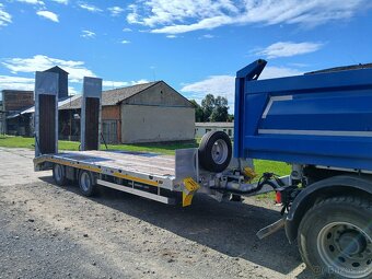 Přívěs na kompresor, vrtná souprava, harvestor, bagr, - 9