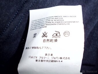 Armani Jeans pánske slim polo tričko   M - 9