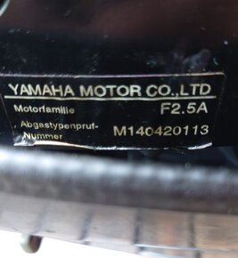 Predám motor YAMAHA F2,5A. - 9