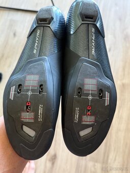 Shimano S Phyre black wide 44, silniční tretry - 9