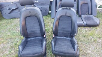 VW passat b6 kozený interier sedadla výhřev - 9