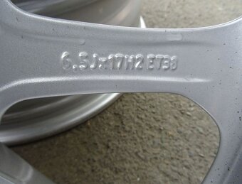 Disky originál Mercedes 17", rozteč 5x112,ET 38, šíře 6,5J - 9