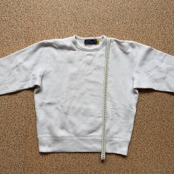 Ralph Lauren Polo bílá mikina | vel. S - 9