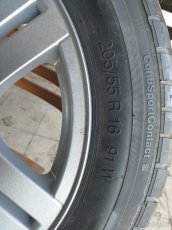 NOVÁ REZERVA PLNOHODNOTNÁ LITÉ KOLO R 16 VEL 205/55 - 9