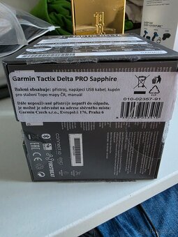Prodám GARMIN tactix® Delta PRO - Sapphire Edition - 9
