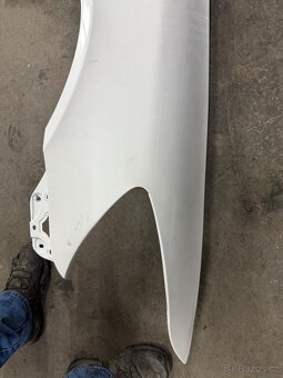 Blatniky škoda Octavia 2 facelift 1026 LF9E bílá - 9