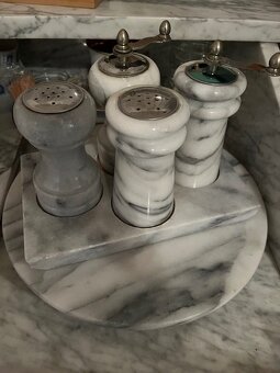 Mramorový set do kuchyně cca 25 ks - 9