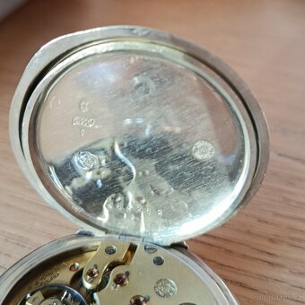 Stříbrné kapesní hodinky IWC SCHAFFHAUSEN - 9