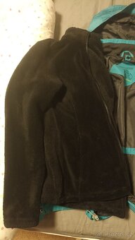 Zimní bunda s mikinou 2v1, vel. XS - 9