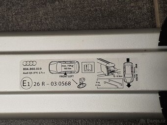 2x originální AUDI příčníky pro AUDI Q5 - 9