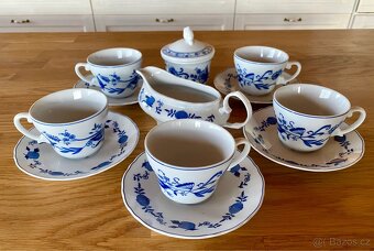 Starý porcelán cibulák Royal Five Stars - 9