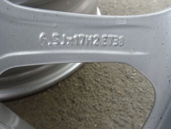 Disky originál Mercedes 17", rozteč 5x112,ET 38, šíře 6,5J - 9